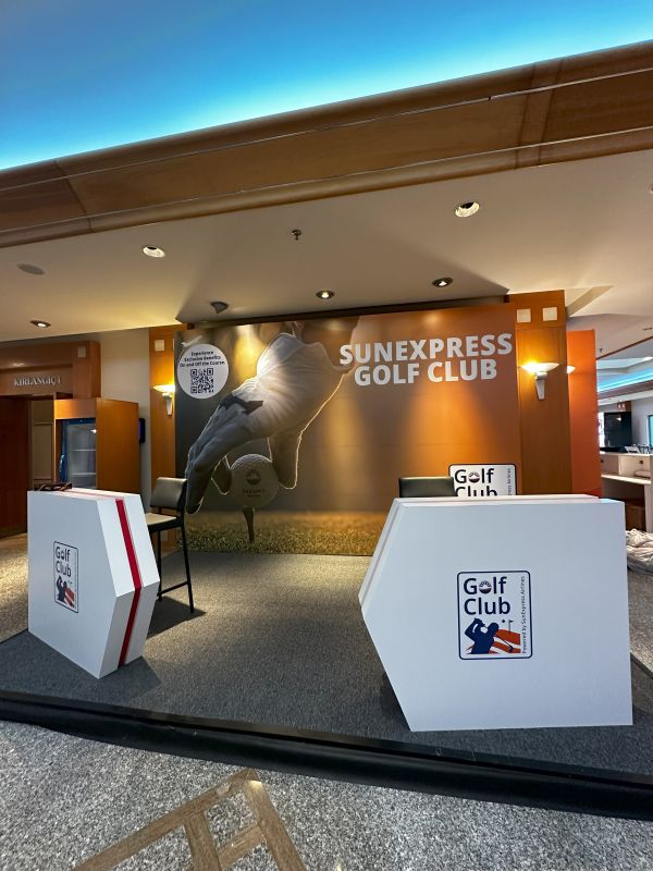 SunExpress Golf Club at the 35th Anniversary of SunExpress Airlines
